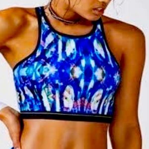 Fabletics Moorea Bra - Blue multi colored